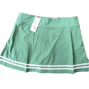 Calia Women's 14 Truelight Skort Dark Green Side Zip 15"‎ Length  Pocket UPF 50+